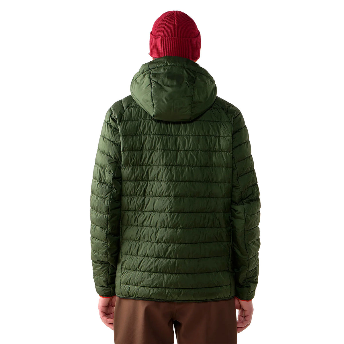 Brand Mimic Hood, seaweed green, selkä