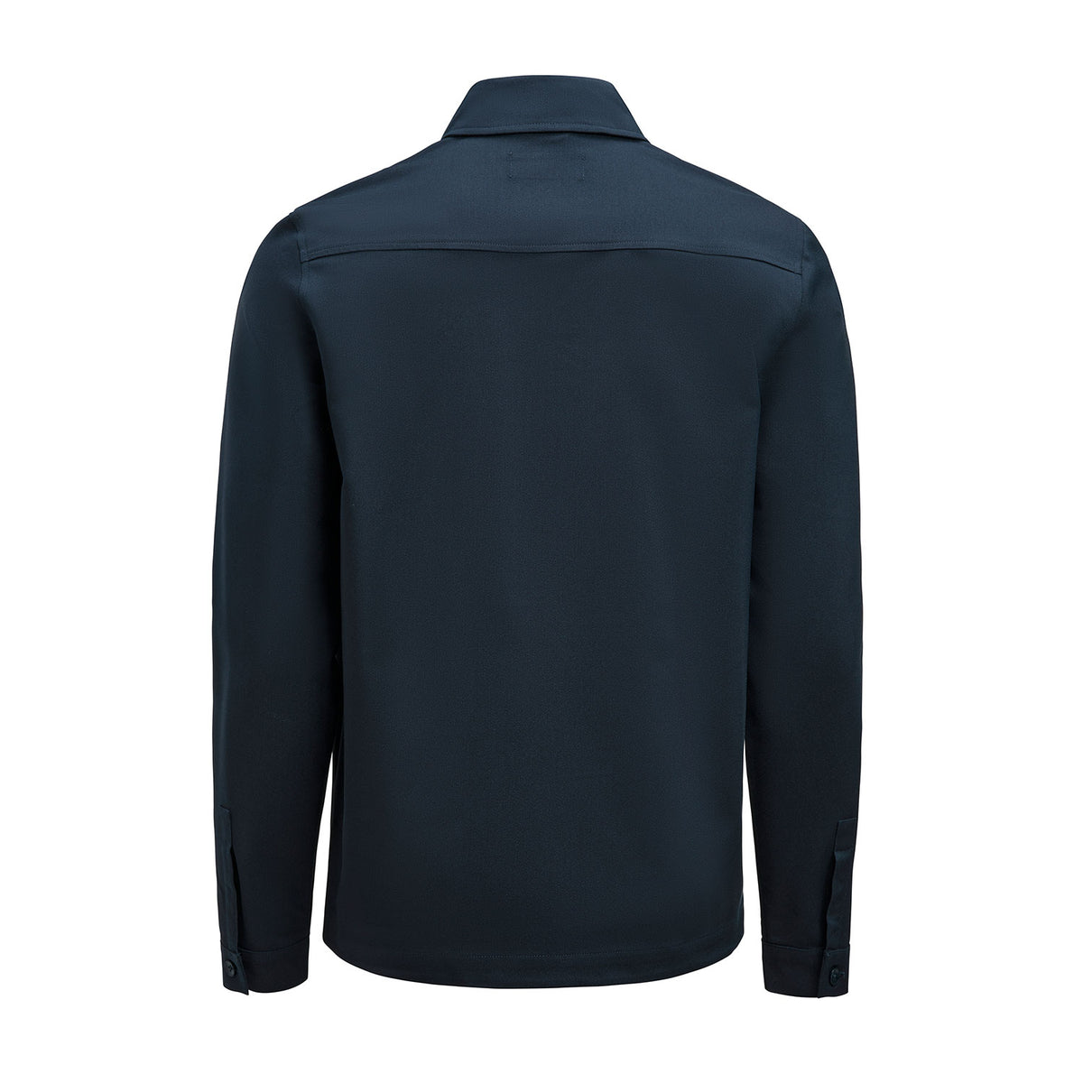 Modern Zip Overshirt, navy, selkä