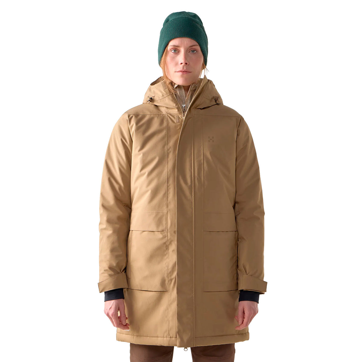Salix Proof Mimic II Parka women, oak brown