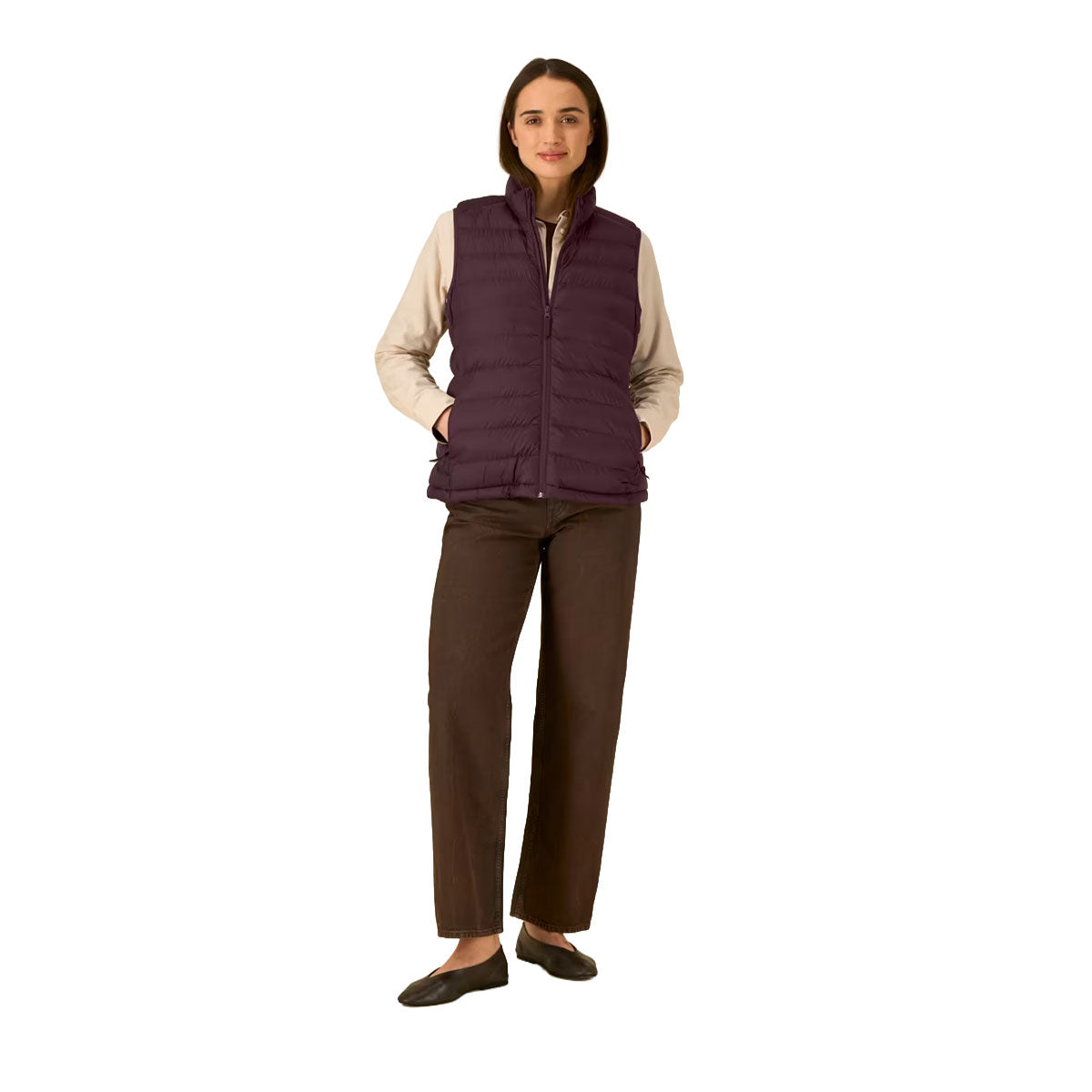 Stella Climber 2.0 naisten toppaliivi, red brown