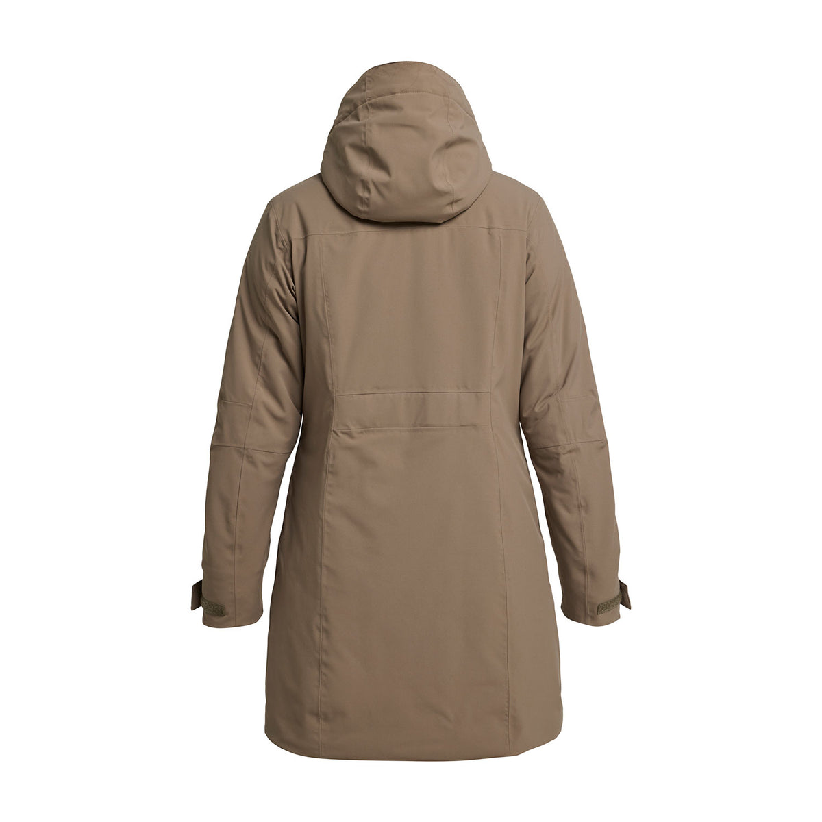 Tenson Tuuli Jacket naisten, ruskea, selkä