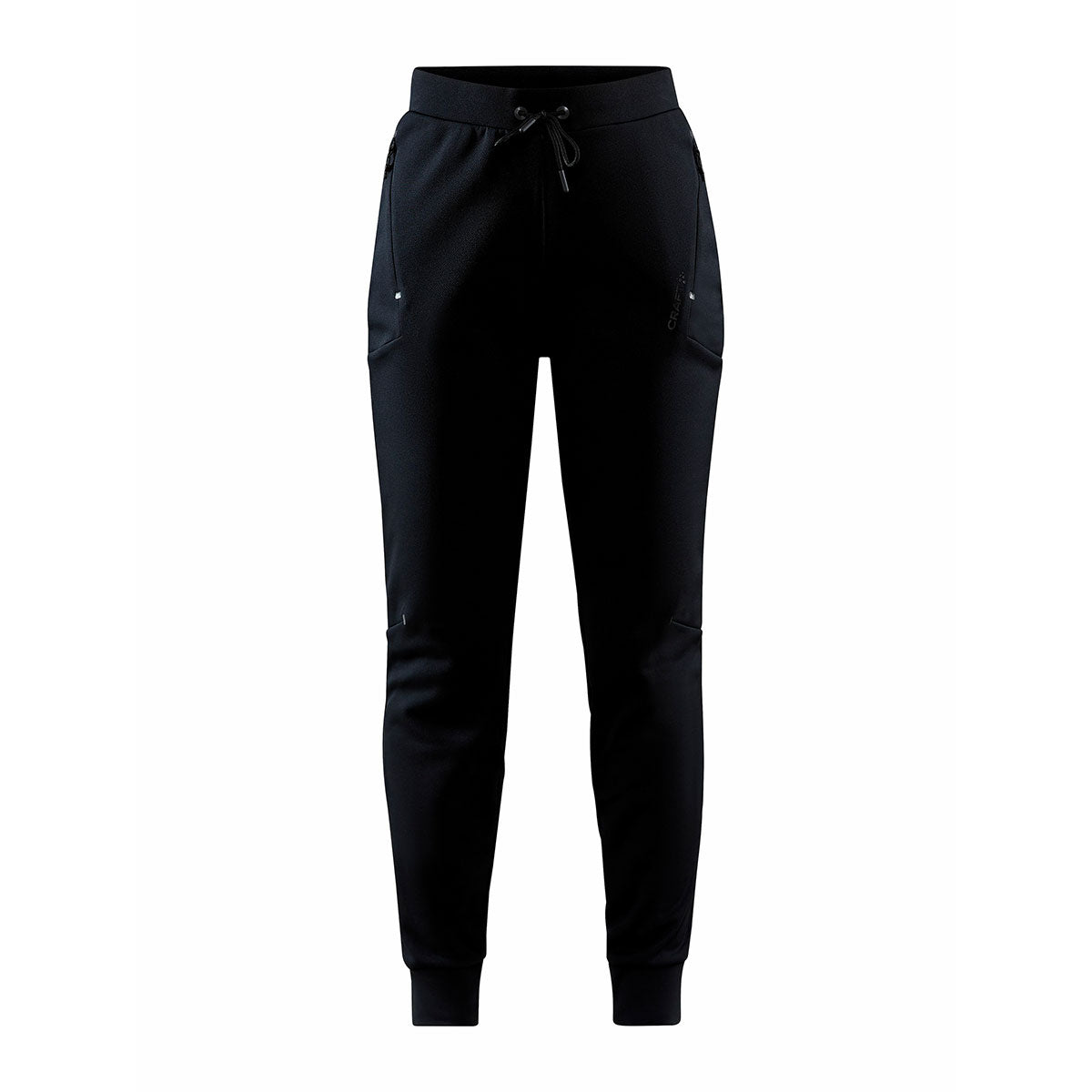 craft adv unify pants naisten collegehousut, musta