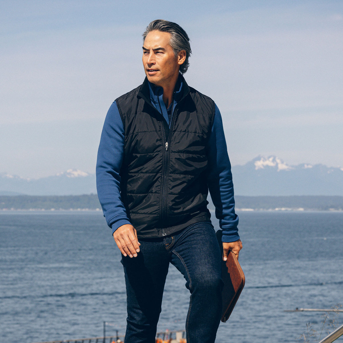 cutter & buck Pemberton Hybrid Vest Men., hybridiliivi