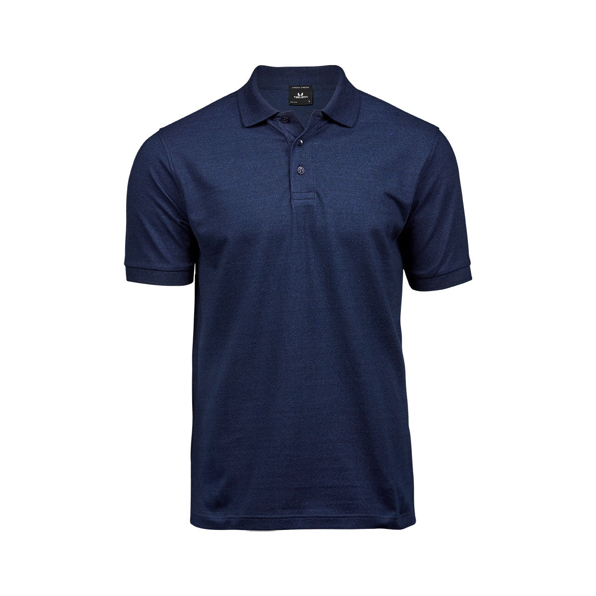 denim sininen Tee Jays Luxury Stretch Polo