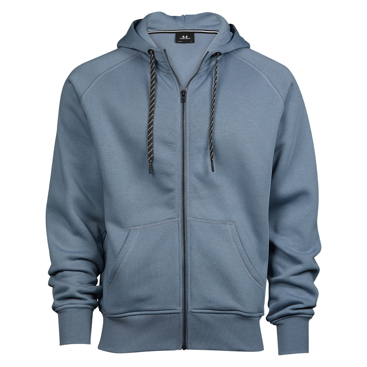 flintstone siniharmaa tee jays fashion full zip hood huppari vetoketjulla