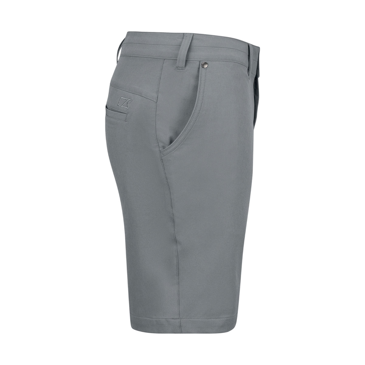 harmaa New Salish Shorts, oikea sivuprofiili