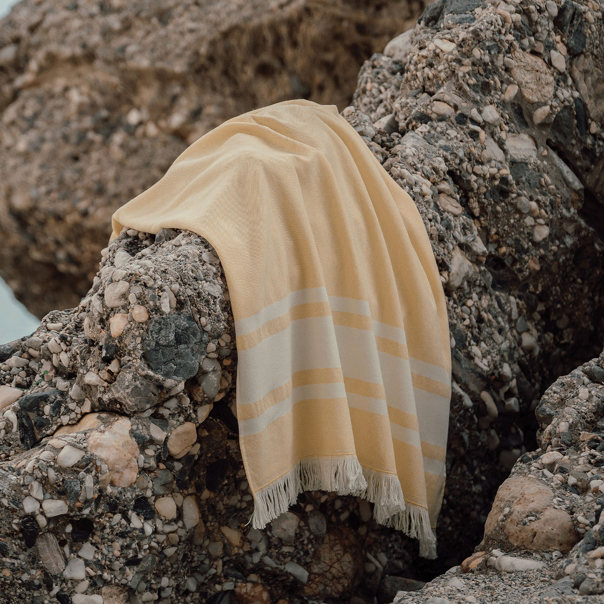 keltainen vinga tolo hamam pyyhe