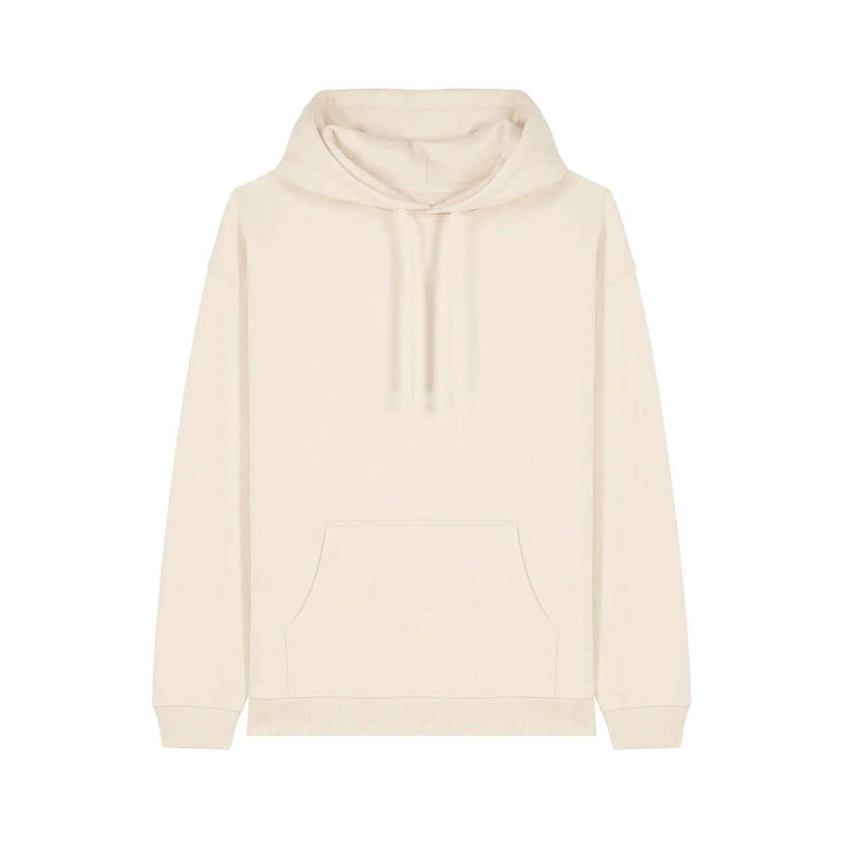 luonnonvalkoinen oversize huppari