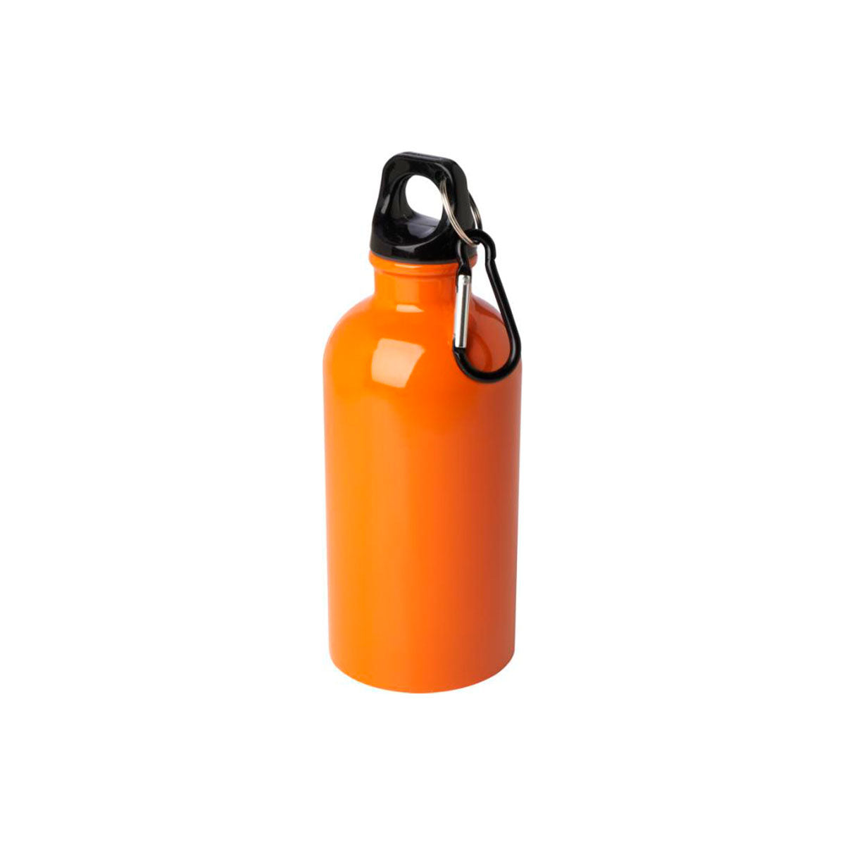 oranssi teräksinen juomapullo 0,4L