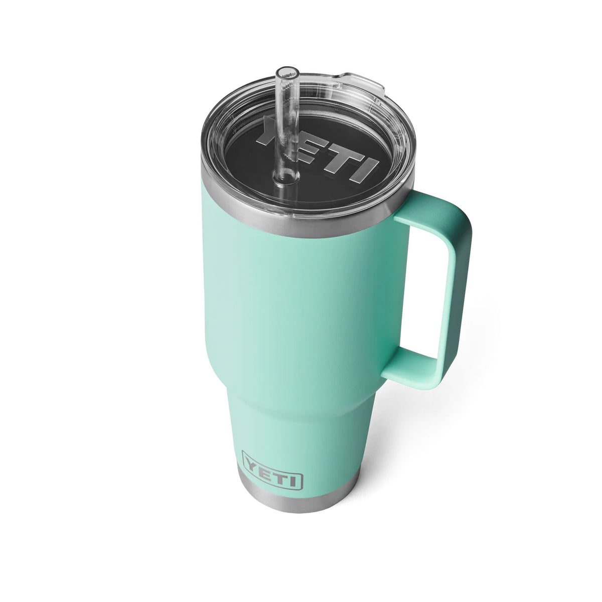 seafoam mintun vihreä yeti rambler straw mug 1,2L