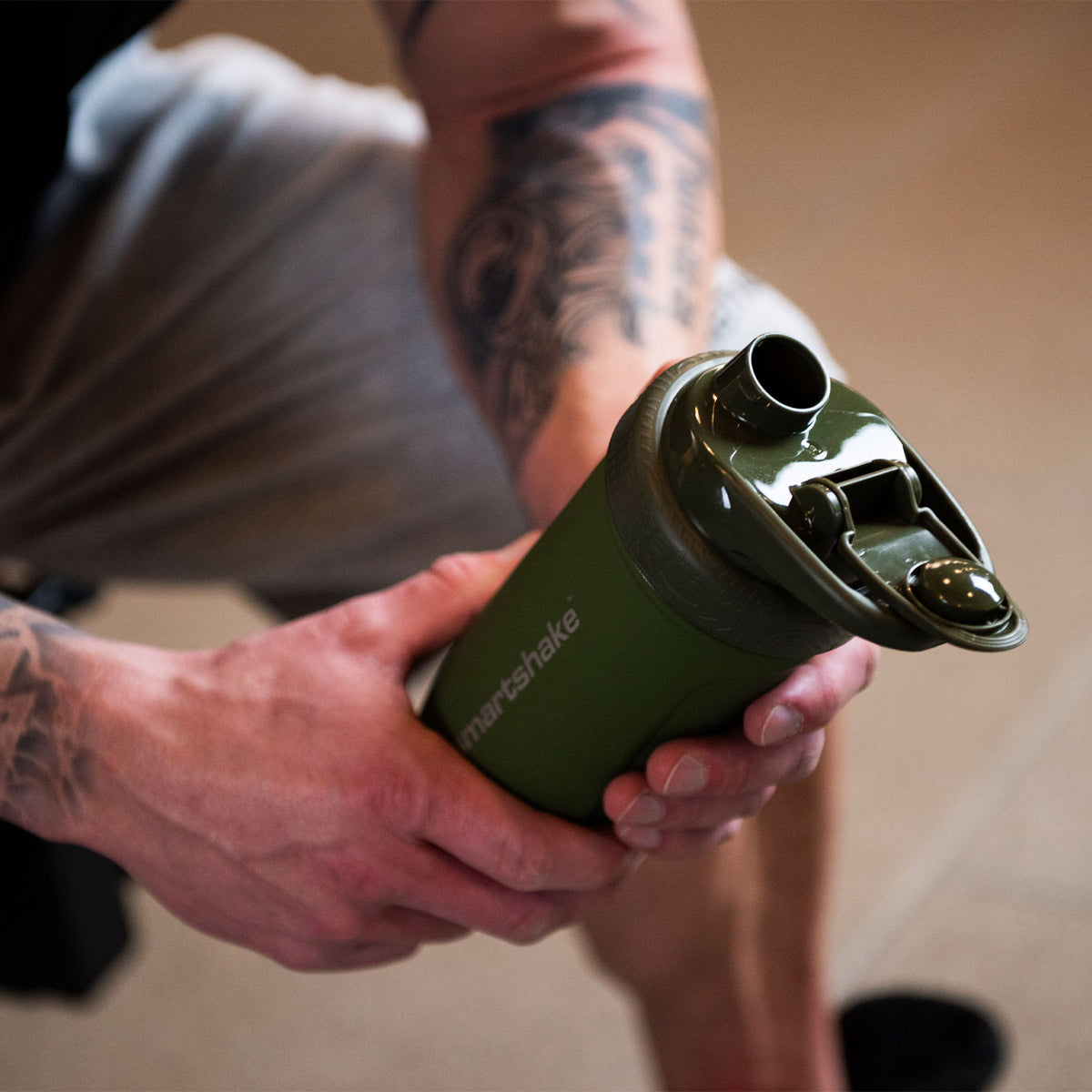 smartshake metallinen sheikkeri vihreä