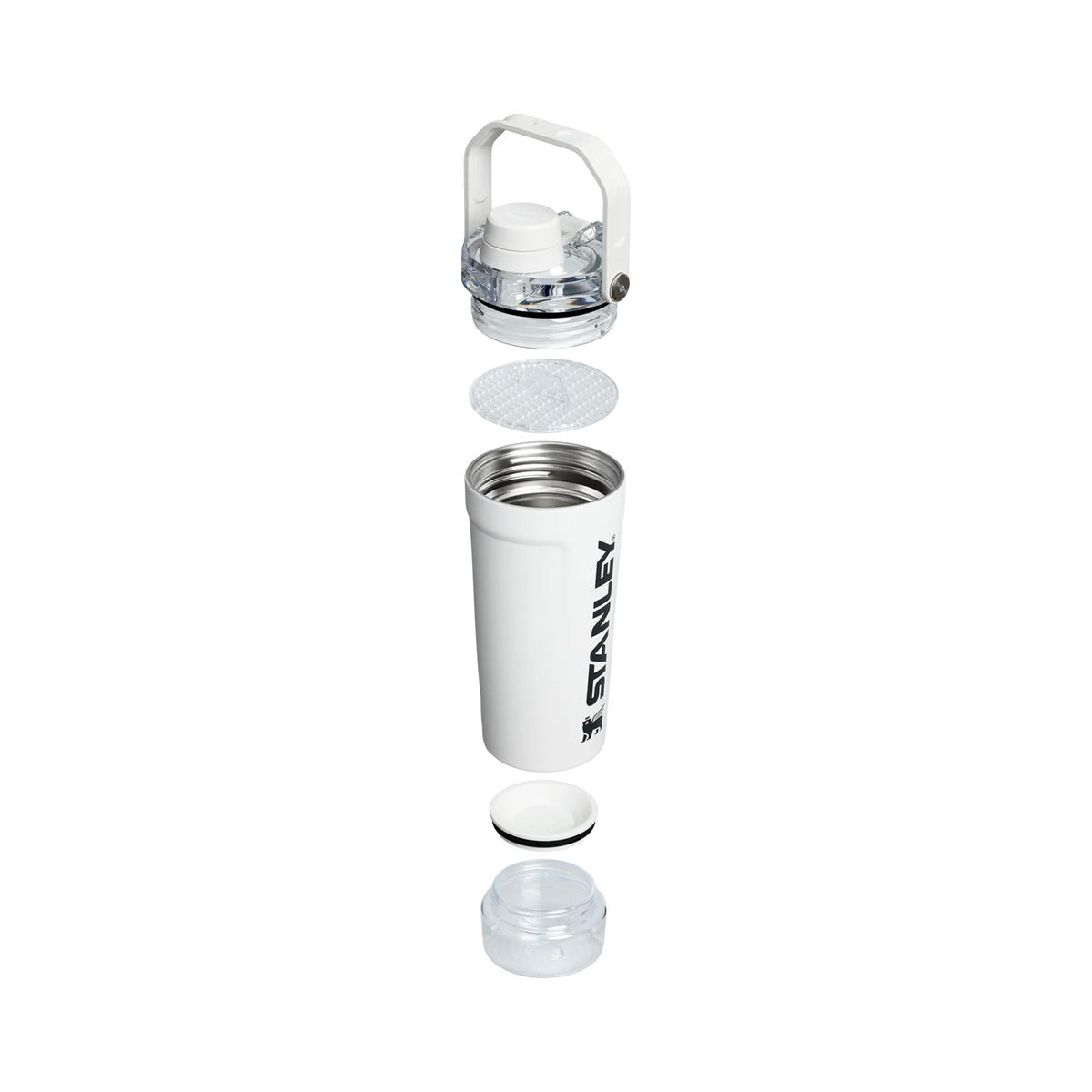stanley active shaker, valkoinen sheikkeri