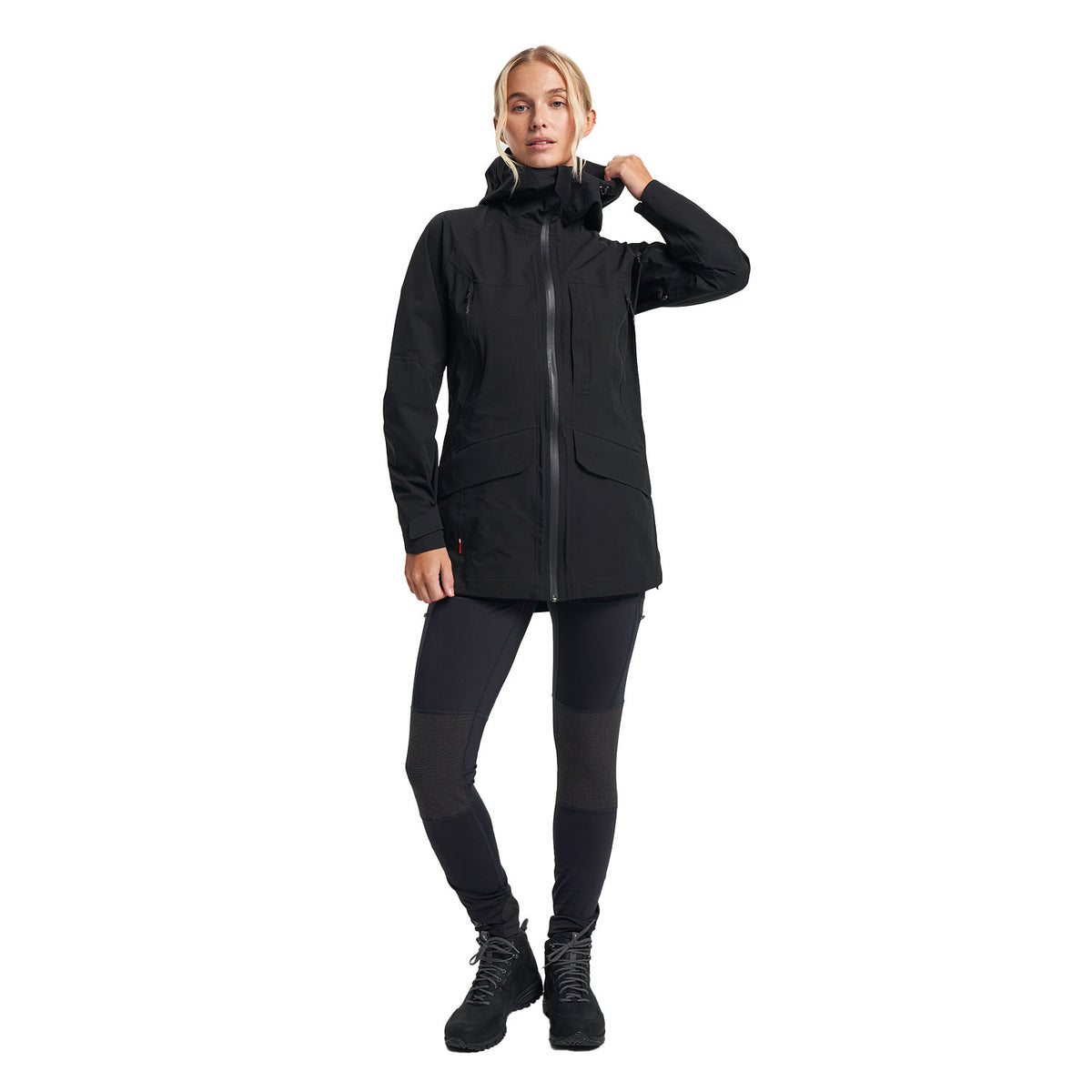 Tenson TXlite Shell Jacket Woman, musta