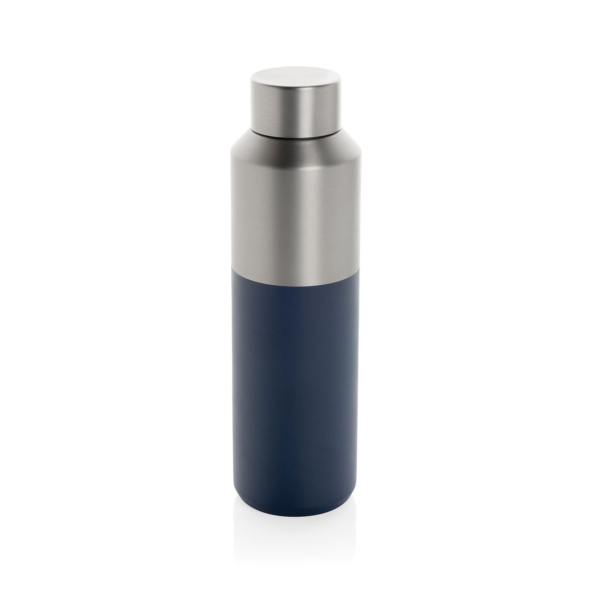 tummansininen teräsjuomapullo 600 ml
