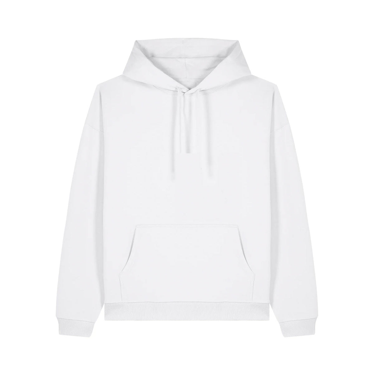 valkoinen oversize huppari