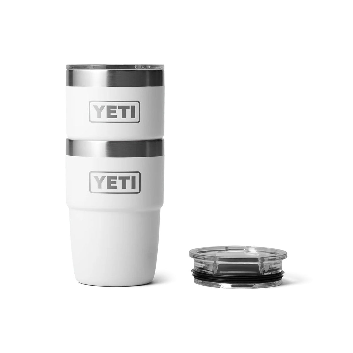 Yeti rambler muki 8 oz (236 ml) Stackable Cup, valkoinen, pinottava