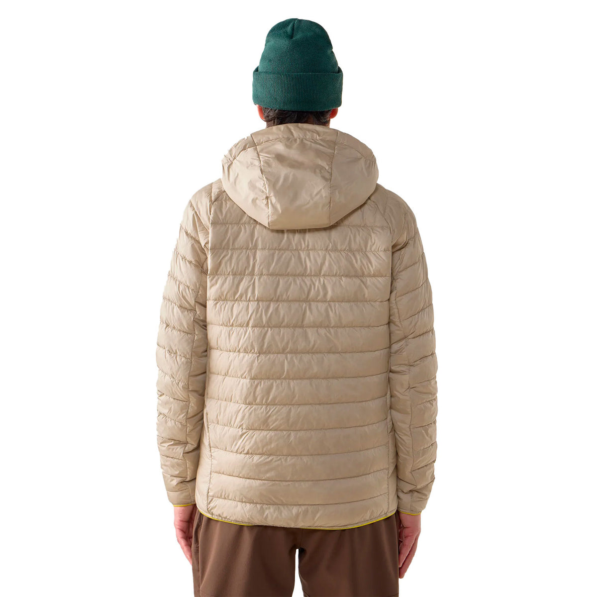 Brand Mimic Hood, chalk beige, selkä