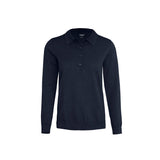 Brighton Long Sleeve Polo Women, navy