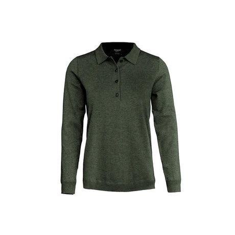 Brighton Long Sleeve Polo Women, oliivi