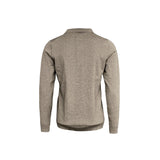 Brighton Long Sleeve Polo Women, sand, selkä