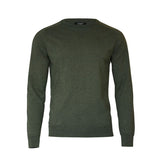 Nimbus Brighton O-Neck puuvillaneule, oliivinvihreä
