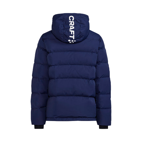 Evolve Down Jacket W navy naisten untuvatakki selkä