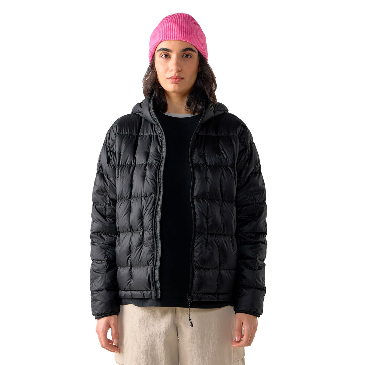 Hede Down Hood Women, true black