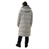 Liden Long Down Parka Men, jadeite, selkä