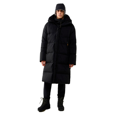 Liden Long Down Parka Men, musta