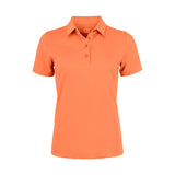Oceanside Stretch Polo Ladies papaya