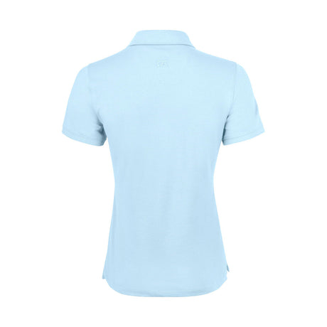 Oceanside Stretch Polo Ladies vaaleansininen, selkä
