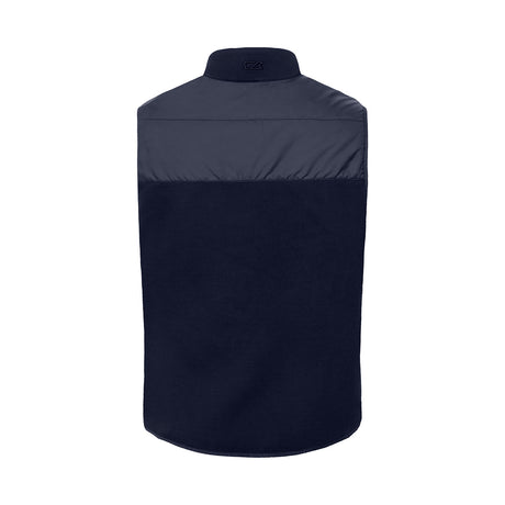 Pemberton Hybrid Vest Men, tummansininen selkä