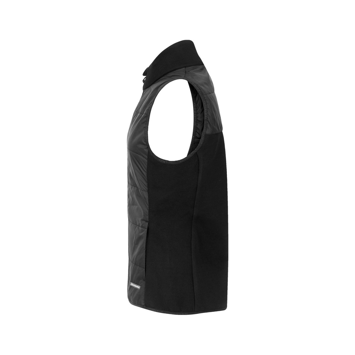 Pemberton Hybrid Vest Women, musta, vasen sivuprofiili