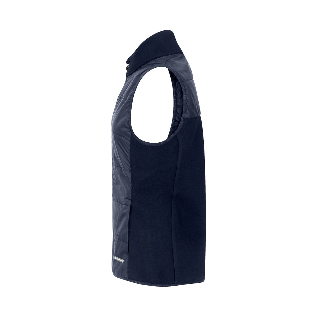 Pemberton Hybrid Vest Women, tummansininen, vasen sivuprofiili