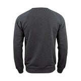 Clique Premium OC Roundneck miesten collegepaita, tummanharmaa, selkä