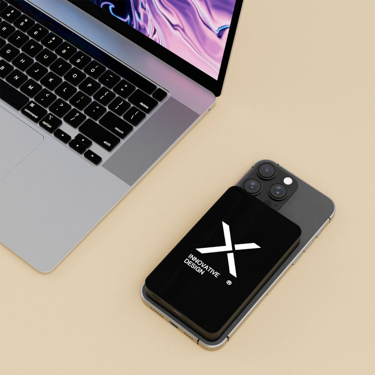 SCX.design P24 15W 10000 mAh MagSafe varavirtalähde