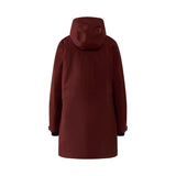 Salix Proof Mimic II Parka women, marron trail, selkä