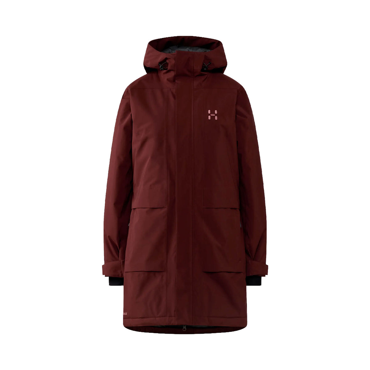 Salix Proof Mimic II Parka women, maroon trail