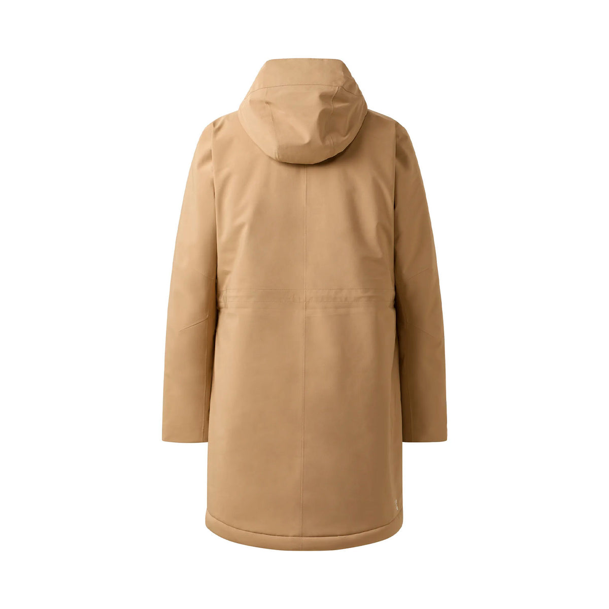 Salix Proof Mimic II Parka women, oak brown, selkä