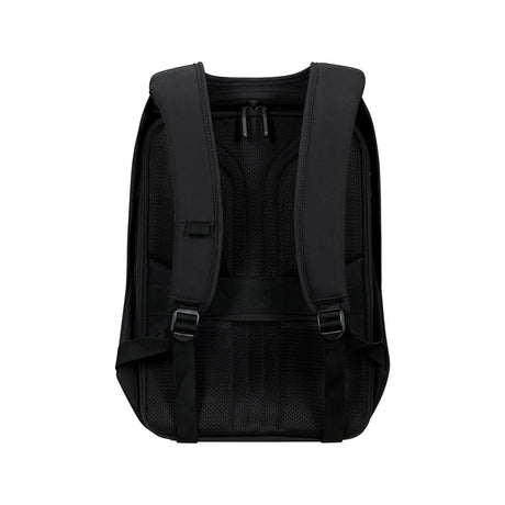 Samsonite Securipak 2.0 15.6" reppu, musta, hihnat ja selkäpaneeli