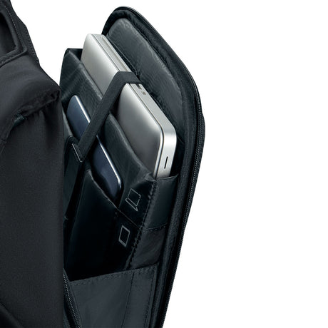 Samsonite Securipak 2.0 15.6" reppu, musta, reppu sisältä
