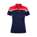 Seabeck Polo Ladies dark navy punainen
