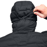 Spitz Down Hood Men, säädettävä huppu