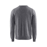 Berkeley Sutton Cashmere Crew Neck, tummanharmaa selkä