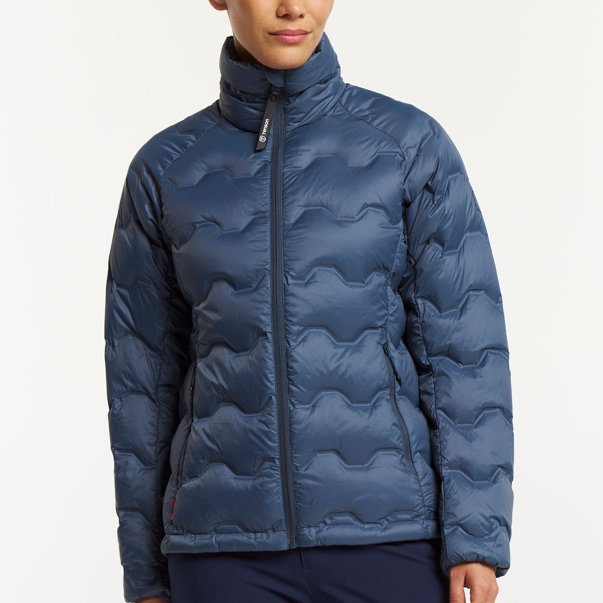 TXlite Shibui Down Collar Jacket Women tummansininen