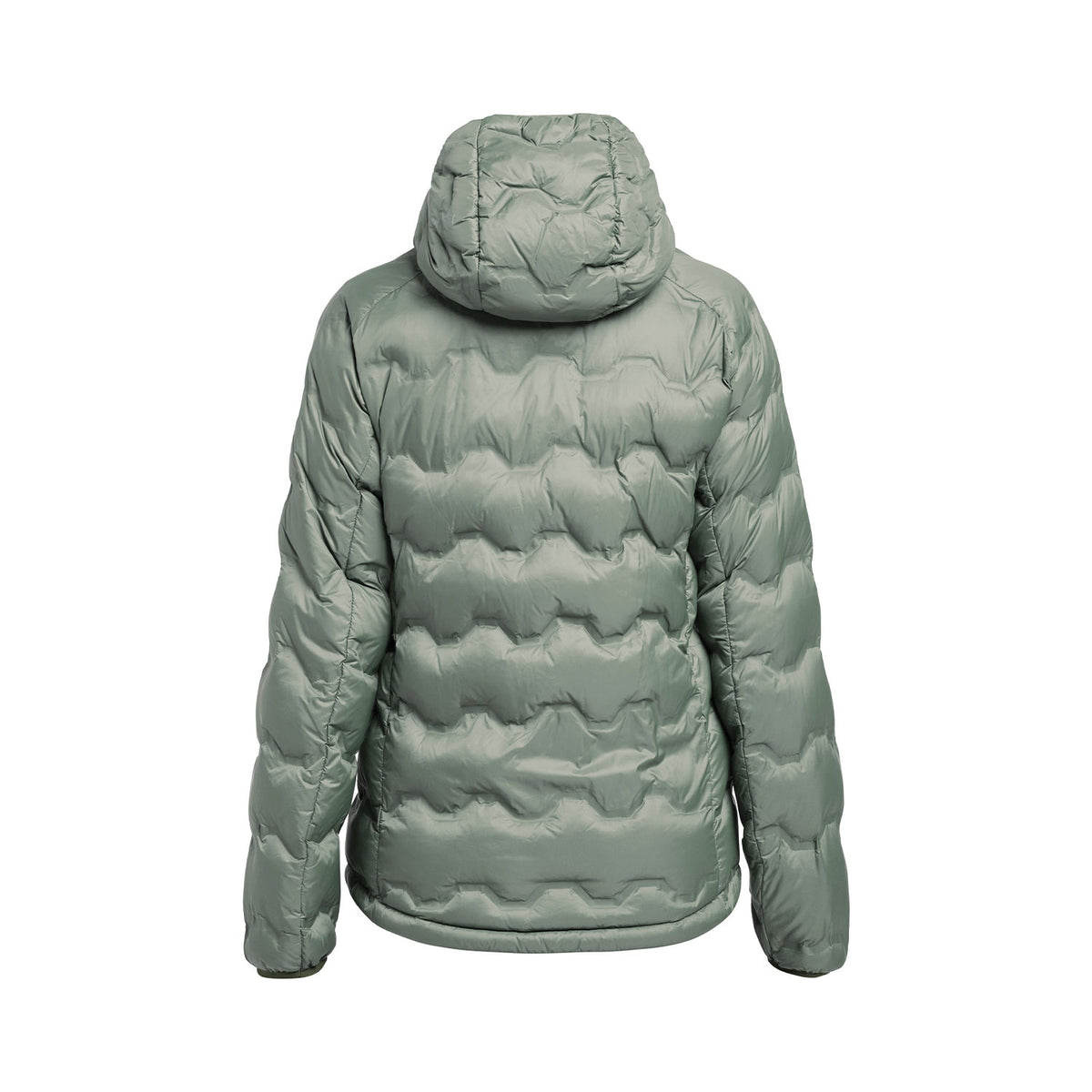 TXlite Shibui Down Jacket Woman, sammalenvihreä, selkä