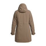 Tenson Tuuli Jacket naisten, ruskea, selkä