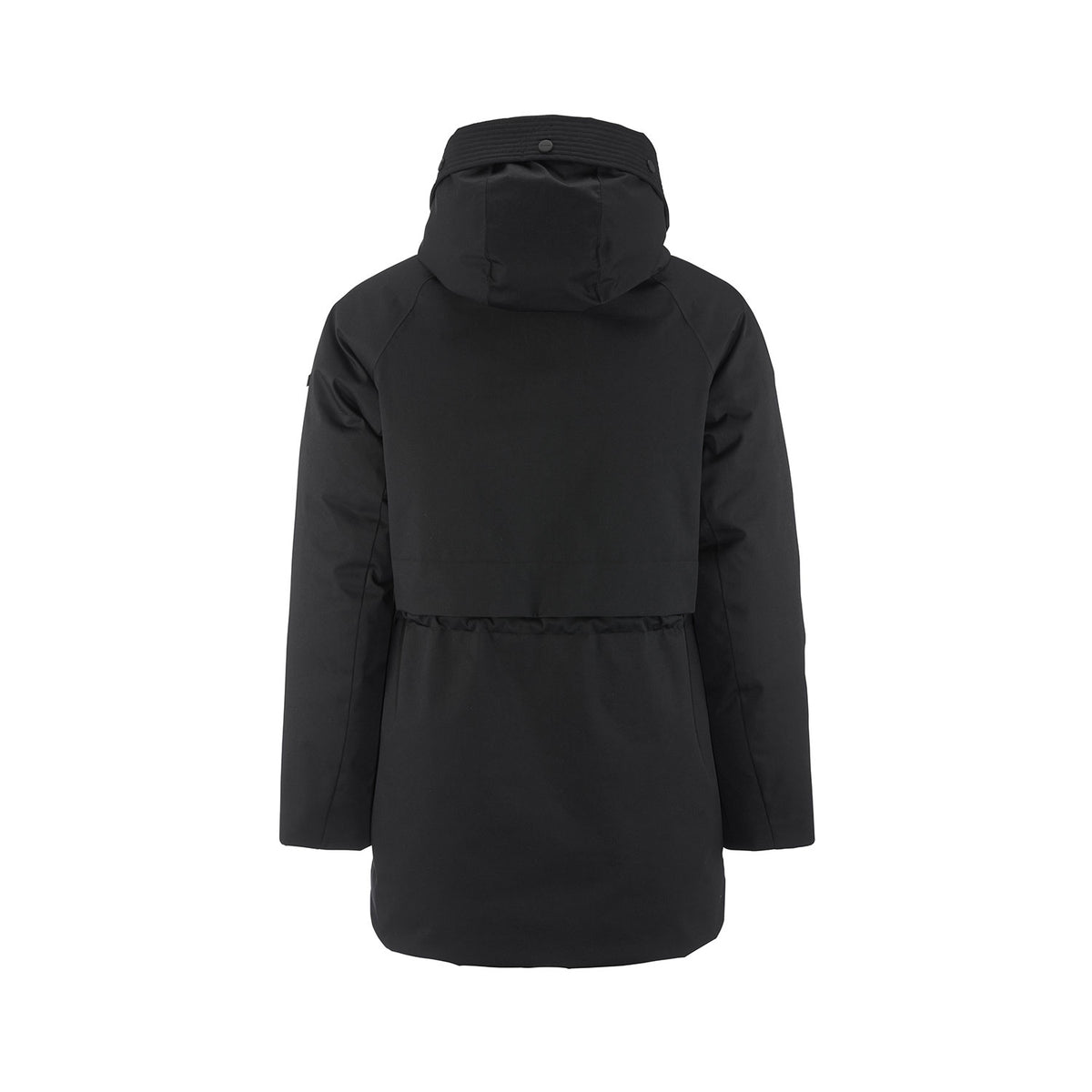 Urban Padded Parka W musta selkä