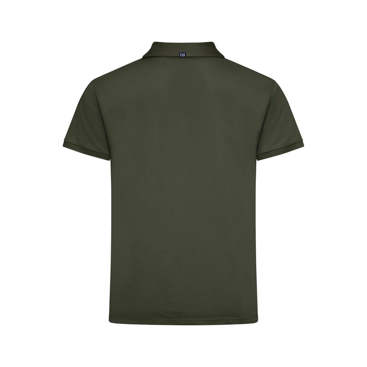Cutter & Buck Virtue Polo Solid tummanvihreä, selkä