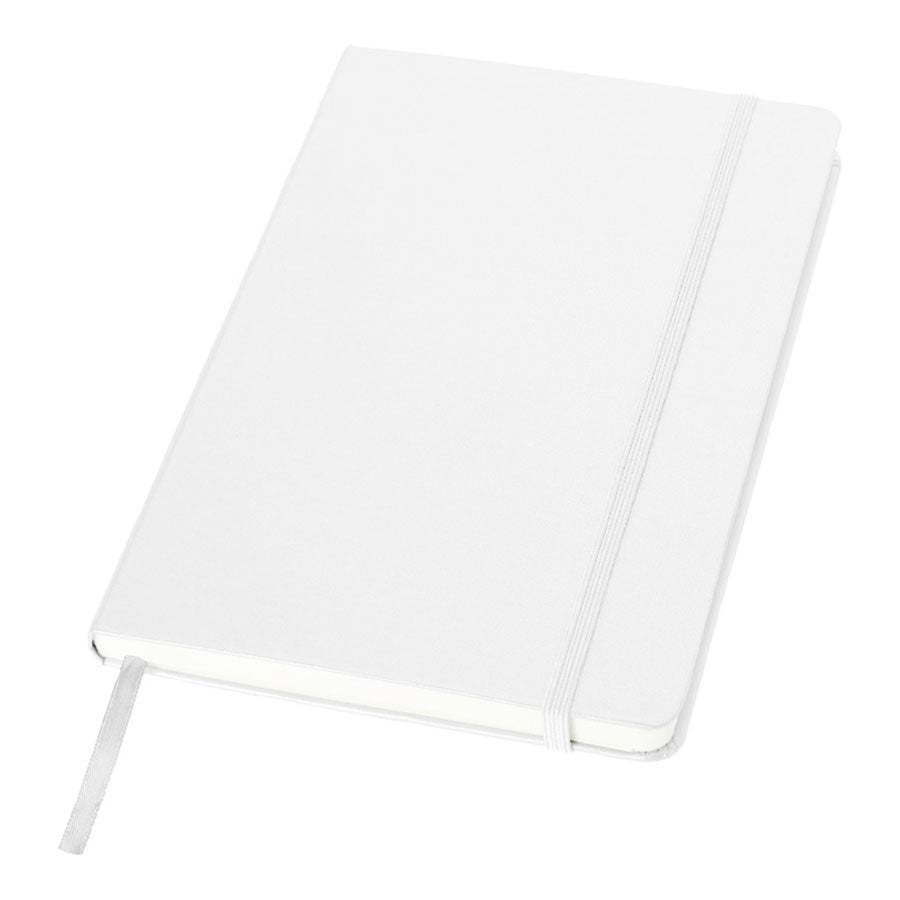a5 kovakantinen muistikirja valkoinen journalbooks